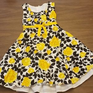 Bonnie Jean floral dress size 4t